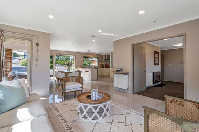 generous living, exceptional decking