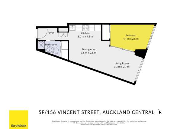 5F/156 Vincent Street Auckland Central_1