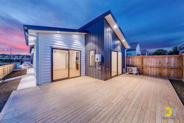 Modern Single Level Corner Home