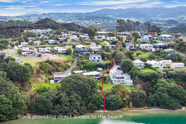 Expansive ocean views and direct water access