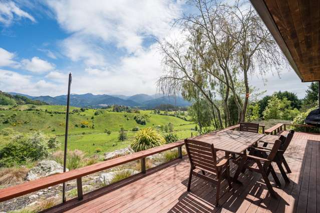 Productive farm land with two dwellings