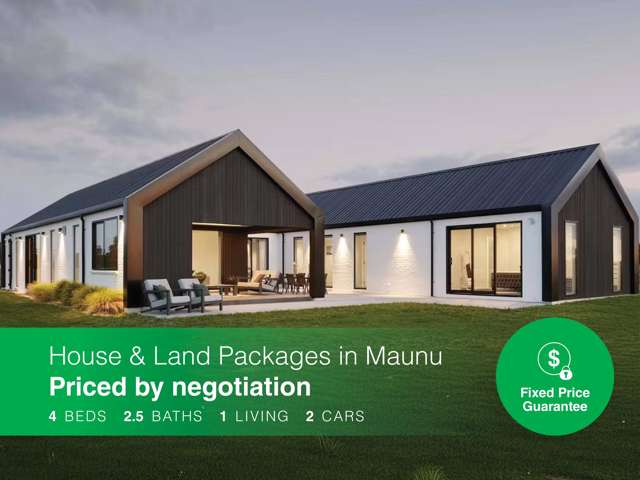 Kintrae, Maunu - House and Land Packages Available