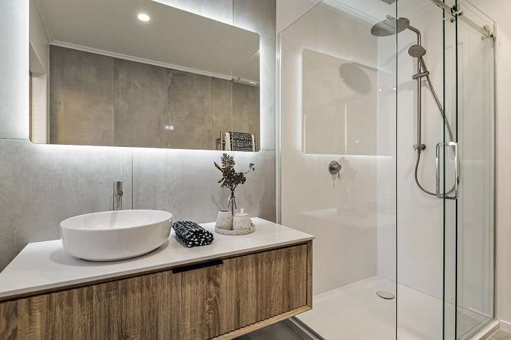 The renovated Glenfield Road home attracted five offers and sold for <img.325m. Photo / Supplied