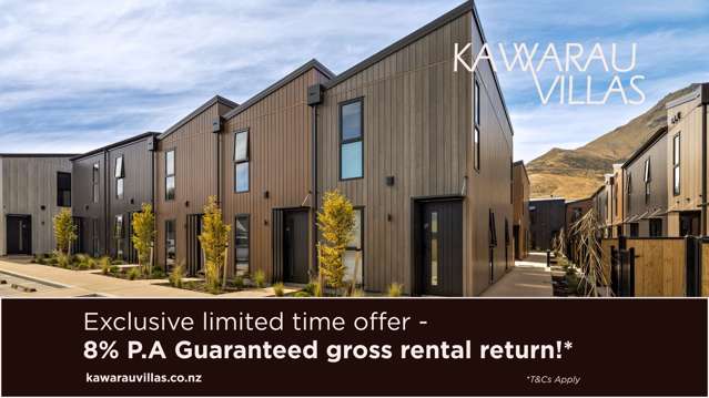 New Show Home Now Open at Kawarau Villas!