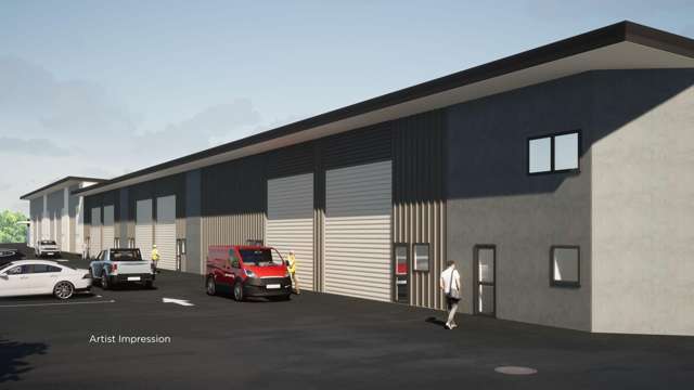 Brand new industrial unit 270 to 570sqm*