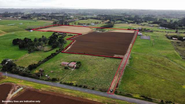 Top shelf cropping land