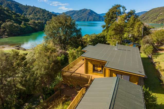 Modern Home on Larger Waterfront Section