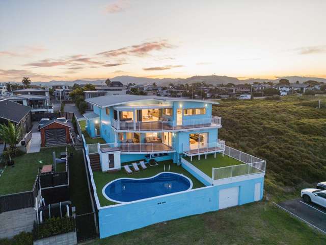 Beachside Blue House
