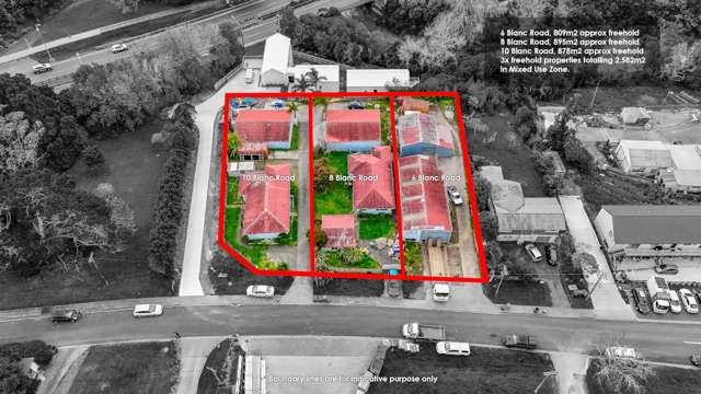 2,582m2 Mixed use zone, RC for 15 homes ready ...