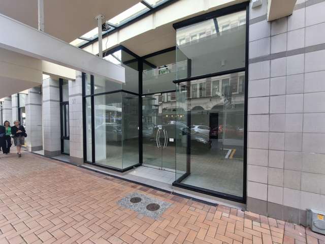 Premium Retail Space on Brandon Street, Wellington