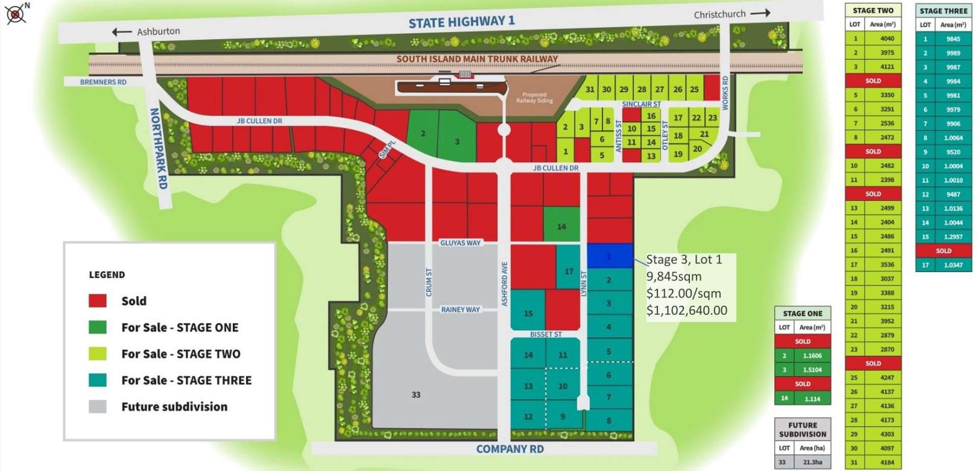 Stage 3/Lot 1 Ashburton Business Estate Ashburton_0