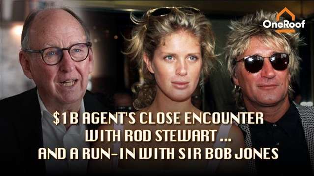$1b agent's close encounter with Rod Stewart and Rachel Hunter ... and his run-in with Sir Bob Jones