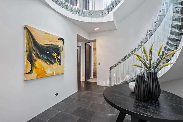 A luxury home on Shelly Bay Road, in Saint Marys Bay, was snapped up in June. It had been on and off the market since 2019. Photo / Supplied