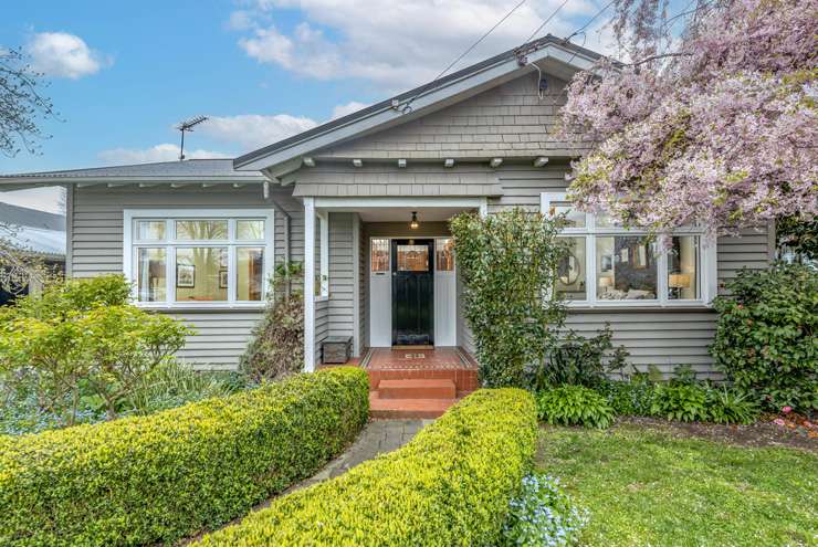 Built by Thomas Edmonds, this two-bedroom home at 8 Edmonds Street, in Woolston, Christchurch, is being sold at auction on November 10. Photo / Supplied