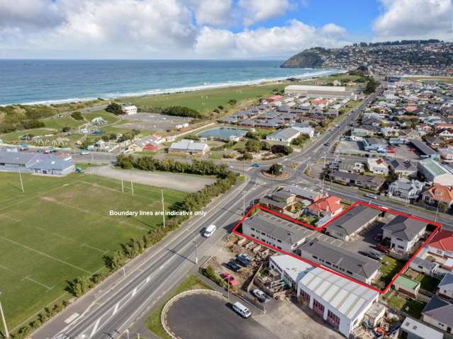 Dunedin 17 Unit Motel St Kilda Beach Over the Road