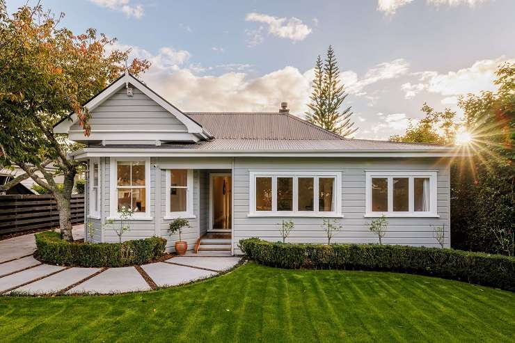 The four-bedroom, two-bathroom home on Delia Court, in Flagstaff, Hamilton, was well presented and slightly different. Photo / Supplied