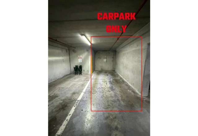 Car park only