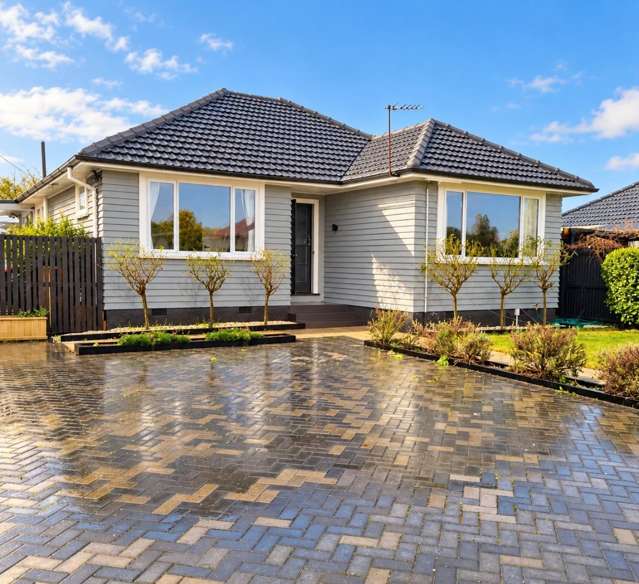 Three bedroom family home on large section!