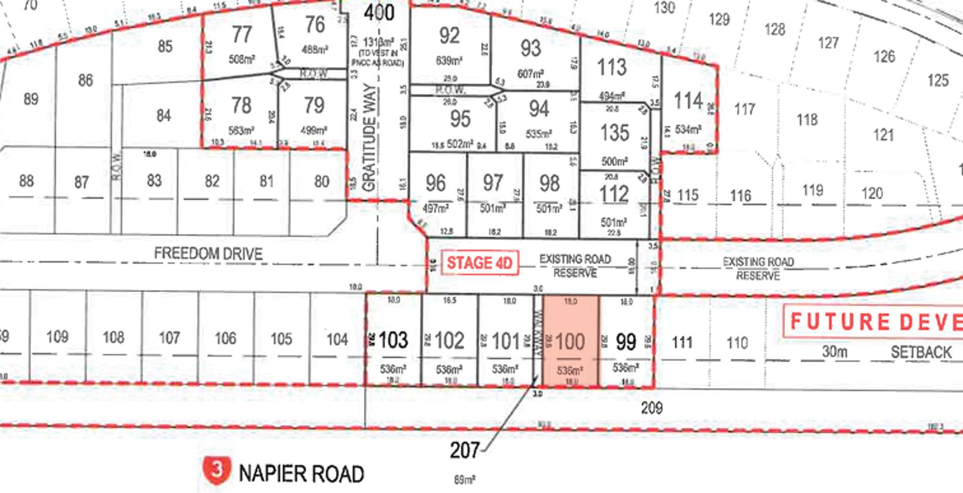 Lot 100 Freedom Drive Kelvin Grove_0