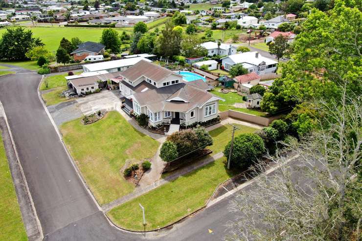 The 114-year-old house on 7 King Street, in Paeroa, was once the town’s hospital. Photo / Supplied