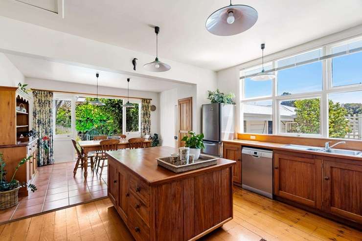 Art deco tours often stop off at 14 Elizabeth Road to view the three homes that were overhauled by tobacco boss Gerhard Husheer in the 1930s and have a unique art deco twist. Photo / Supplied