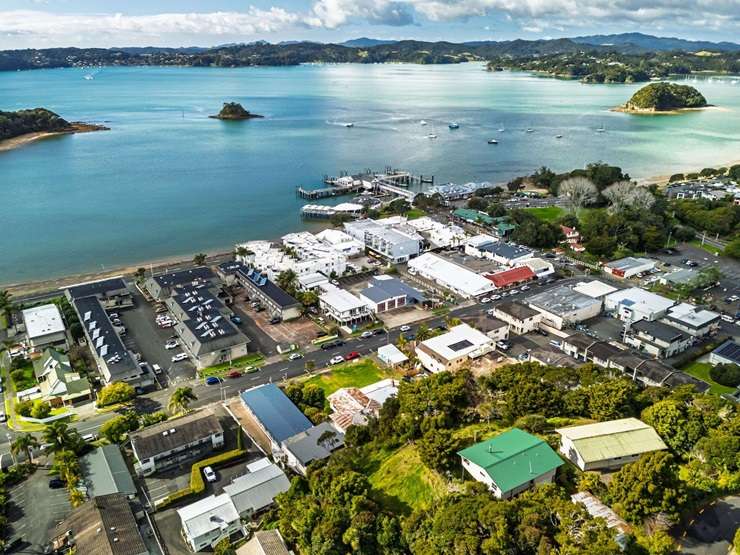 Property coach Kyron Gosse is selling three prominent properties in Paihia. Photo / Supplied