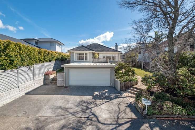 A four-bedroom 1950s house on Allum Street, in Auckland’s Kohimarama, was sold before the agents had a chance to photograph it. Photo / Supplied