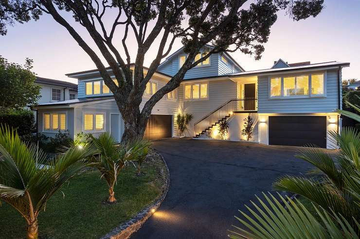 The two-bedroom cottage sits on a large site with development potential in Wanaka, Otago. Photo / Supplied