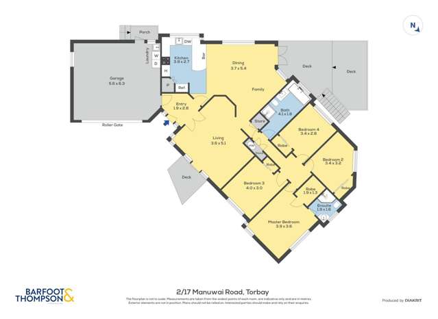 2/17 Manuwai Road Torbay_1