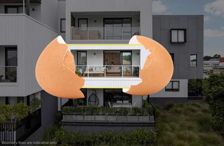 What a cracker: Auckland apartment with egg-stra incentive sells for $1.013m