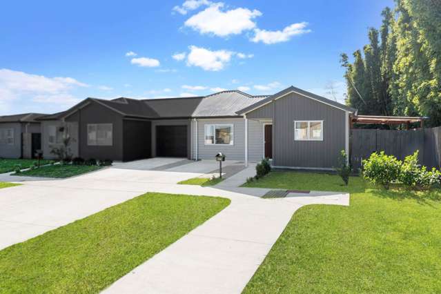 Home with one of the Longer Driveways