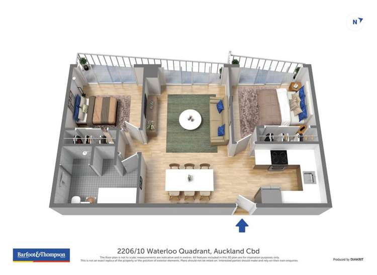 2206/10 Waterloo Quadrant Auckland Central_7