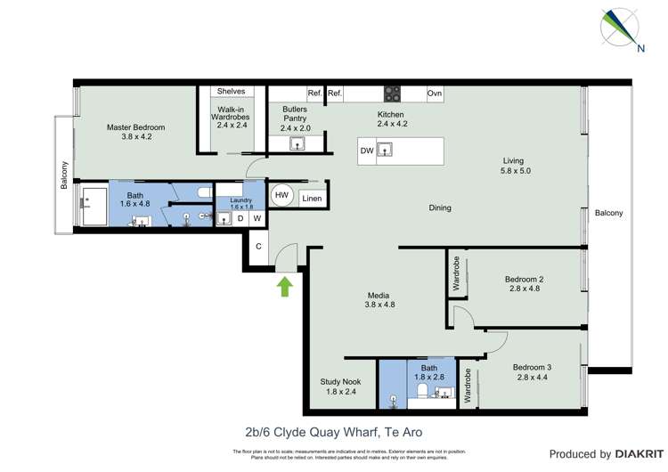 2b/6 Clyde Quay Wharf Te Aro_12