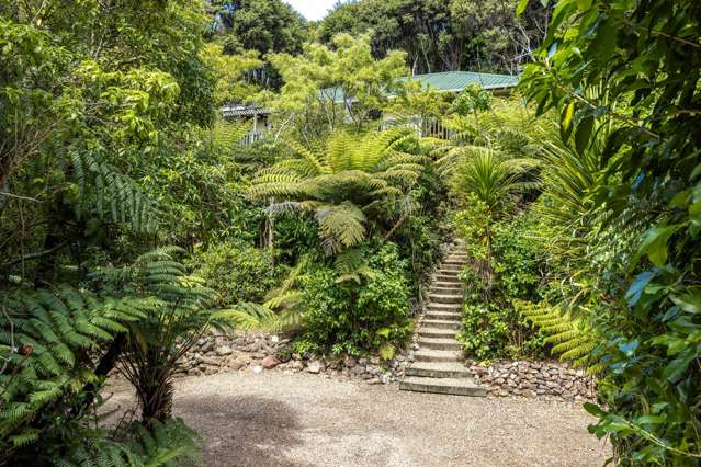 Sunshine and privacy in bush setting