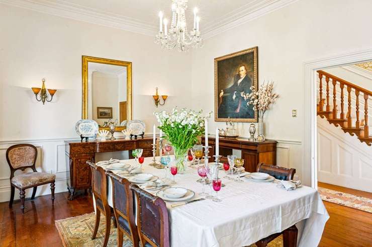 A stately villa on London Street, in Auckland's St Marys Bay, was snapped up by a young family late last month. Photo / Supplied