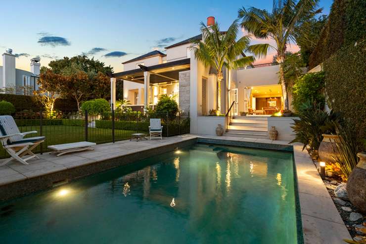 A two-level penthouse apartment at 8/464 Remuera Road, in Remuera, Auckland, has a 12-car garage. Photo / Supplied