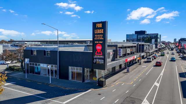 Corner Retail Space - Colombo Street Exposure