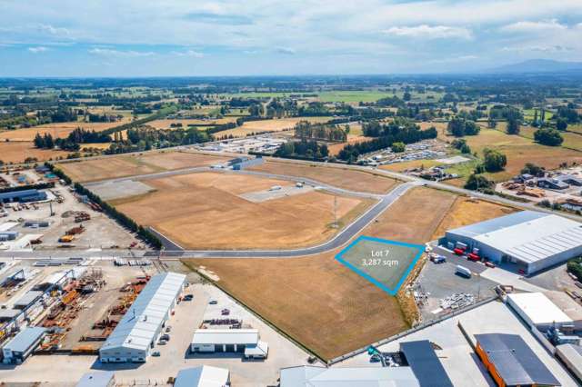 Freehold Industrial Lots - Rangiora Business Hub