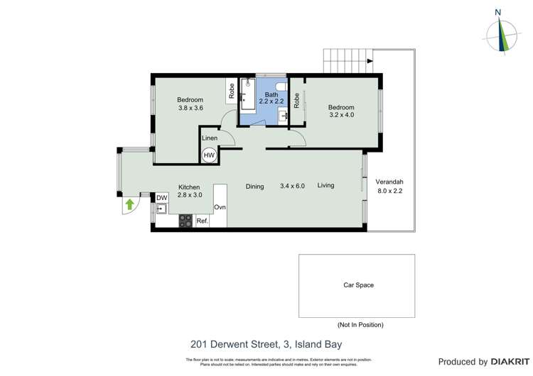 3/201 Derwent street Island Bay_3
