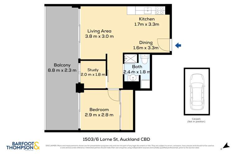 1503/6 Lorne Street City Centre_16