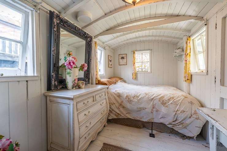 A stylish two-bedroom villa on Rathmore Street, in West End, Timaru, fetched <img00,000 above its RV. Photo / Supplied