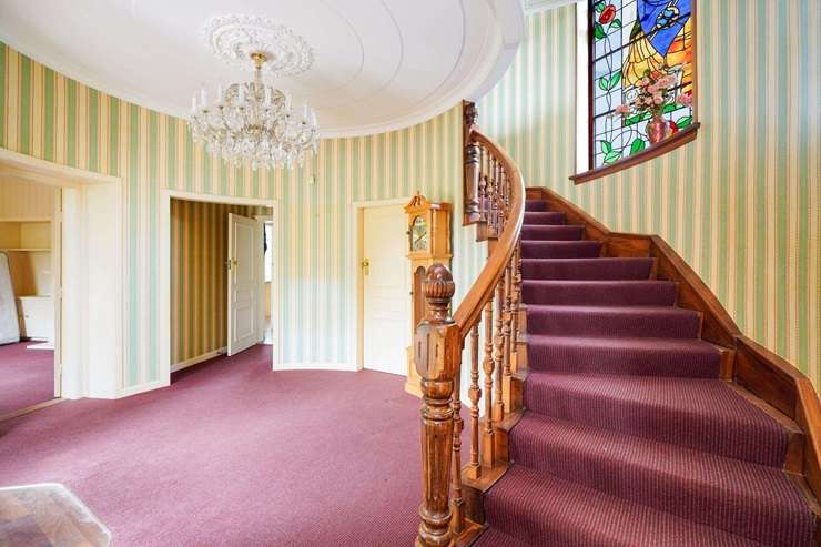 Heathcote Manor, in Avenal, Invercargill, is looking for a buyer who can restore it to its former glory. Photo / Supplied