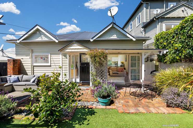 A well-presented character villa on Tiber Street, in Island Bay, Wellington, recently sold for $2.75m. Photo / Supplied