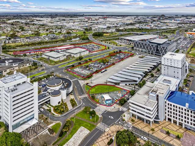 Four prime development sites - Central Manukau