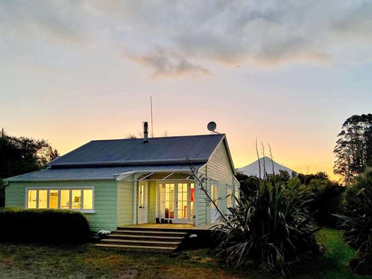 The off-grid retreat on Pembroke Road West, Stratford, ticked all the buyer's boxes. Photo / Supplied
