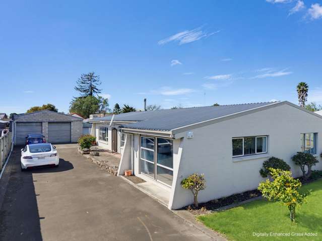 SOLID AS A ROCK – SPACE, GARAGING & POTENTIAL!