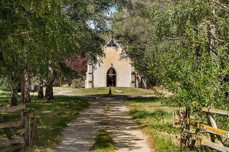 Marshall Cottage at the western end of Lake Hayes is one of the oldest stone houses in the district. Photo / Supplied