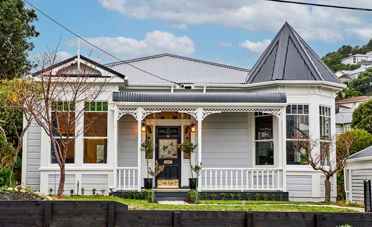 This five-bedroom home on Paremata Road, in Whitby, Porirua
