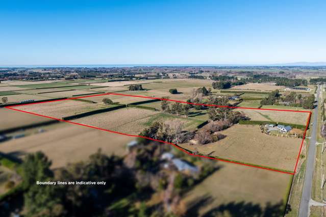 46 acres on the edge of town