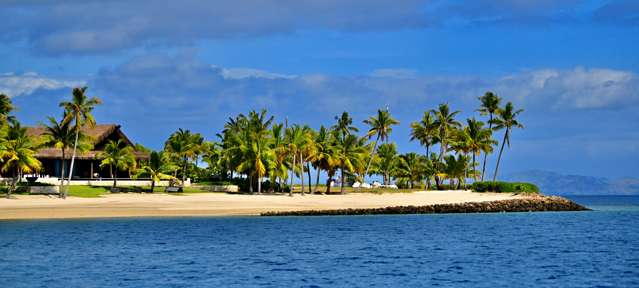 Absolute Beachfront Section at Vunabaka